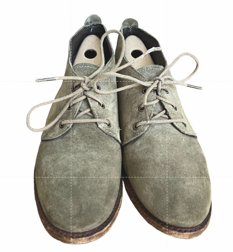 10 Vintage Shoe Company Boots Womens Chukka Ankle Shoes Olive Green Suede USA