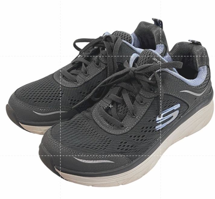 Skechers D'Lux Walker Infinite Motion Womens Sneaker Grey Lavender US Size 8