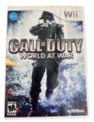 Call of Duty: World at War Nintendo Wii Game Complete With Manual Tested Works