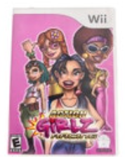 Action Girlz Racing Nintendo Wii Video Game with Manual Tested Working