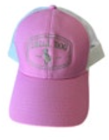 Local Dog Pink Trucker Hat Snapback Ball Cap Preppy Coastal