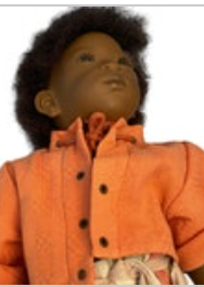 Annette Himstedt Pemba Doll Summer Dreams Collection Pre-Owned Artist