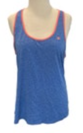 Champion Size L Powertrain Blue Pink RacerBack Tank Top Athletic Workout