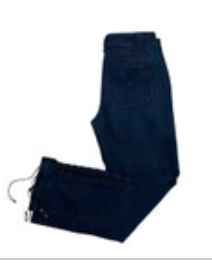 Size 26 Anthropologie Leifsdottir Lace Up Leg Equestrian Dark Wash Jeans EUC