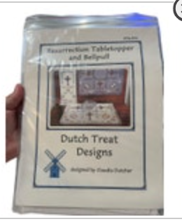 Claudia Dutcher Treat Designs Resurrection Table-topper Cross Stitch Kit Bell