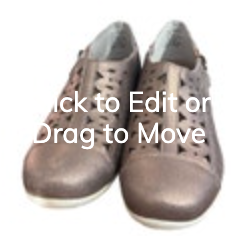 Drew Comfort Shoes Metro NEW Women's 9.5 Narrow Microdot Flat Gold Metal Cutout