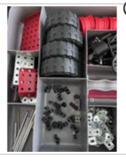 Meccano Motorized Remote Control Erector Set #416460 Preowned Case