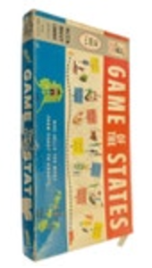 Game Of The States Milton Bradley 1978 RARE Vintage Family Student USA Map 4920