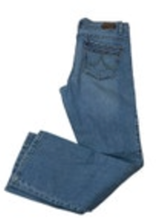 Women's Riders By Lee Midrise Bootcut Size 12M Denim Jeans Med Wash