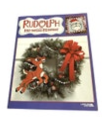 Rudolph The Red Nosed Reindeer Cross Stitch Pattern Booklet Leisure Arts