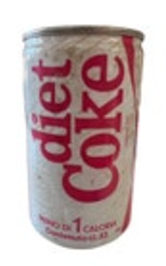 Vintage Diet Coke Coca Cola Soda Can Italy 1987 Italian