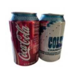 Coke Can 2006 Colts Division Champions Collectors Can Coca Cola Set Of Two