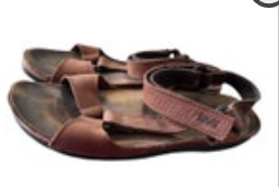 Teva Sandals Women’s Size 7 Ventura Cork Strappy Leather Brown Rubber Sole