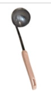 Royal Sharp Cutter Pink Handled Stainless Steel Kitchen Spoon Ladle Vintage