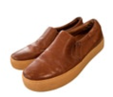 Frye Lena Cognac Leather Slip On Sneakers Women’s Size 6.5 M