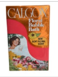 NEW Vintage Calgon Floral Bubble Bath Soap 15 Oz Soft Floral Scent Bath Oil Bead