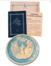 Shakespeare Shall I compare thee to a summer's day Bradford Exchange Plate COA