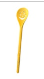 Vintage Kool-Aid Splenda Yellow Plastic Mixing Spoon Smiling Face