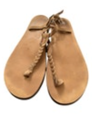 Rainbow T Street Sandals Womens 9 Hemp Thong Flip Flops Brown Shoes XL