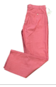 Southern Pines Mens 36x32 Red Pants Flat Front Oxford Business Casual Work NWT