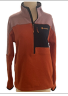 Cotopaxi Jacket Womens Small Abrazo Half Zip Fleece Pullover Colorblock Gorpcore