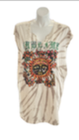 Sublime Band Graphic T-Shirt Women Sz 3X Distressed Shredded Band Hippie