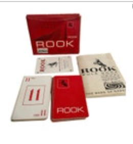 Vintage Rook Card Game With Rules Complete