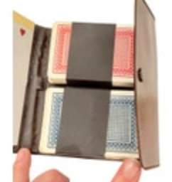 Vintage Deluxe Playing Card Travel Case Score Card Set Hong Kong