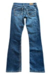 BKE Payton Medium Wash Bootcut Leg Denim Jeans Womens Size 27L Blue