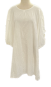 NWT Bryn Walker Lucien White Cotton Tunic Dress Size M MSRP$160