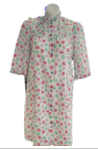 Vintage At Homewear Sears Floral Housecoat Robe Cottagecore Granny READ
