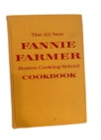 Vintage 1959 The Fannie Merritt Farmer Boston Cooking School Cookbook hardback