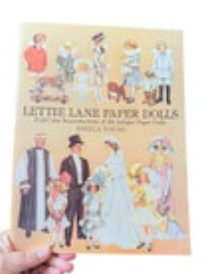Lettie Lane Paper Dolls by Sheila Young 24 Antique Reproduction Paper Dolls New