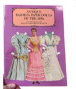 Antique Fashion Paper Dolls of the 1890s Boston Children's Museum Uncut