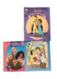 Vintage Disney Aladdin Snow White The Hunchback Of Notre Dame Paper dolls