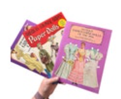 3 Vintage Paper Doll Books American Colonial Brides 1890 Fashion Gibson Girl
