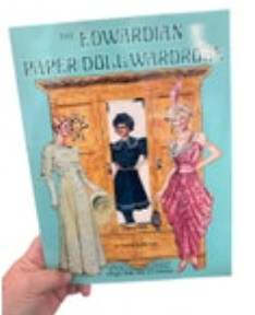 Vintage Edwardian Paper Doll Wardrobe New Uncut By Norma Lu Meehan