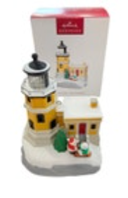 New Hallmark Keepsake Holiday Lighthouse 13th Magic 2024 Free Ship