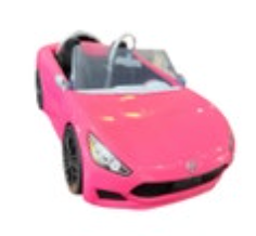 Pink Barbie 2020 Mattel Convertible Car Toy Seatbelts