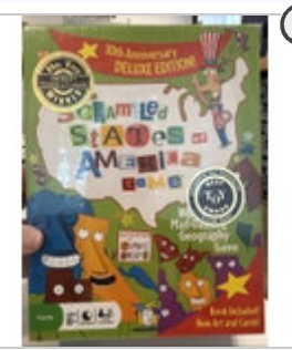 The Scrambled States of America Game 10th Anniversary Deluxe Edition Learning