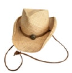 Rodeo Dr Stetson Straw Cowboy Hat Rolled Brim Natural Western Style Cowgirl