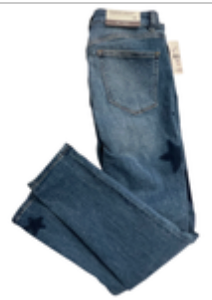 NWT DL1961 Florence Cropped Mid Rise Instascultp Skinny Denim Jeans Size 28 $189