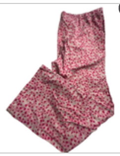 Vineyard Vines Pink Heart Print Pajama Lounge Pants Size Large READ