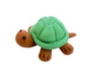 Little Tiny Baby Turtle Original Hand-Sculpted Polymer Clay