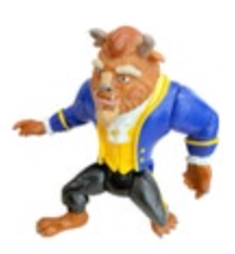 1991 Beauty and the Beast Disney McDonalds Happy Meal Toy Vintage
