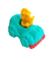 1995 Wendy's Kids Meal Toys Pre Historic Car Alligator Pull Back Works