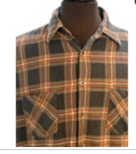 Vintage Saugatuck Dry Goods Men's Large Gray Red Plaid Flannel Shirt Western