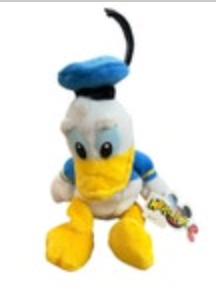 Mouseketoys Donald Duck Small Plush Toy Disneyland 9” With Tag