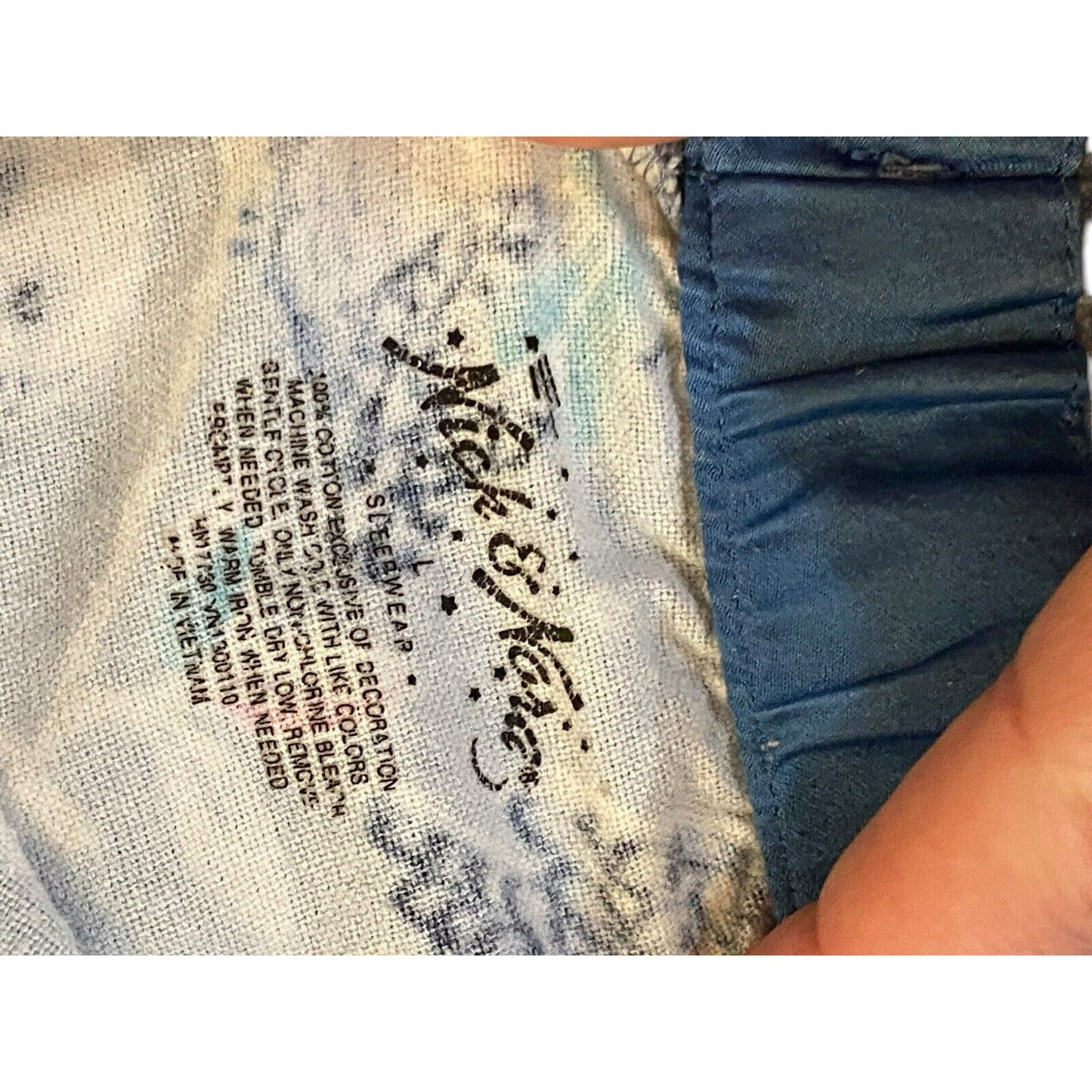 Size Large Nick & Nora Snowy Owl Snow Scarves Scarf Flannel Pajama Set Pjs