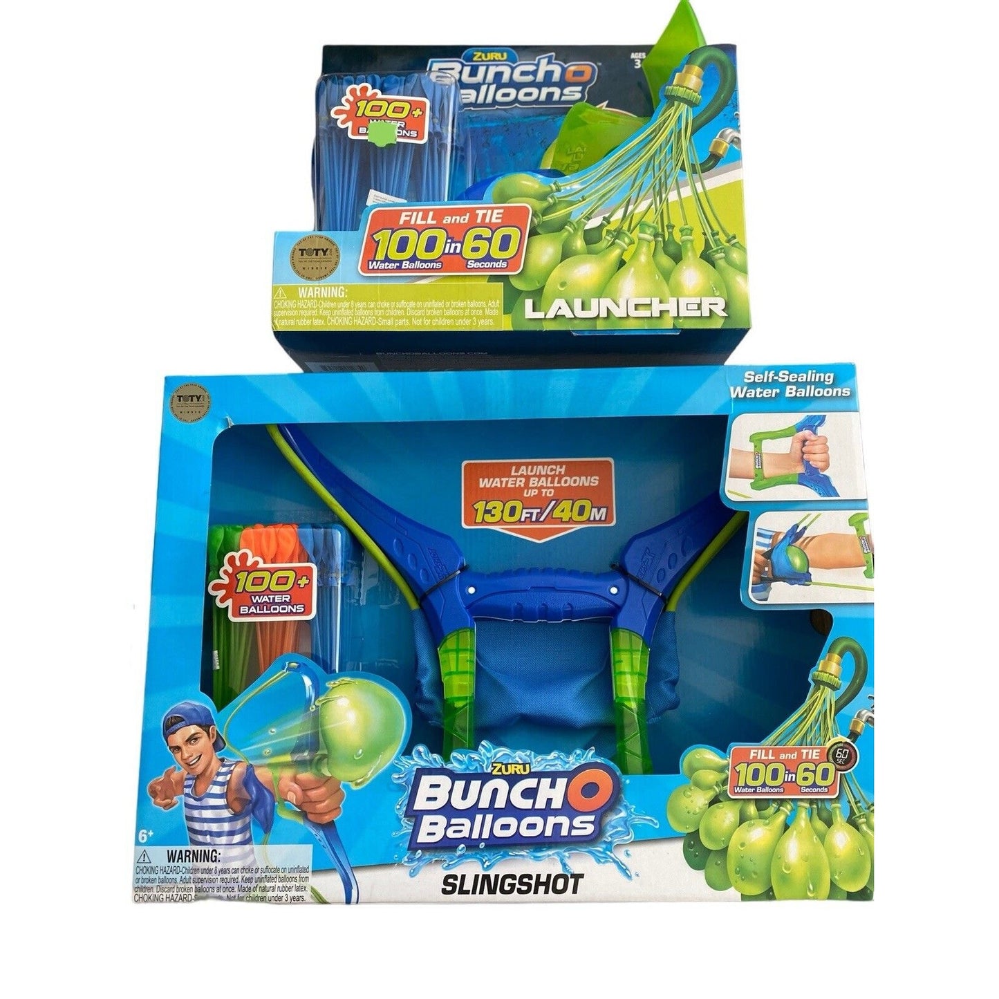 Zuru Bunch O Balloons Slingshot And Launcher Water Balloon Shooter Toy Play Set